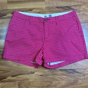 Old‎ Navy Womens Shorts Size 4 Pink with Daisy's 3.5 Length NWOT